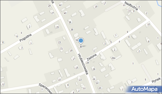 Kryłów, Hrubieszowska, 30, mapa Kryłów