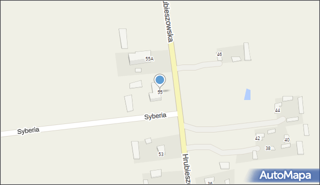 Mircze, Hrubieszowska, 55, mapa Mircze