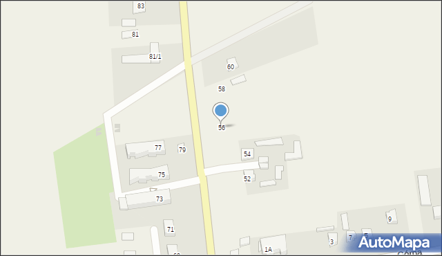 Mircze, Hrubieszowska, 56, mapa Mircze