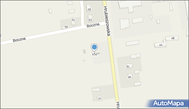 Mircze, Hrubieszowska, 57A, mapa Mircze