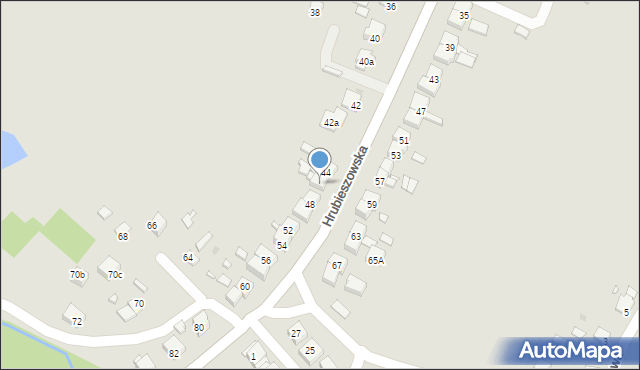 Sławków, Hrubieszowska, 46, mapa Sławków