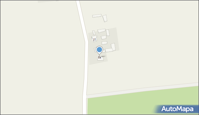 Szychowice, Hrubieszowska, 8a, mapa Szychowice