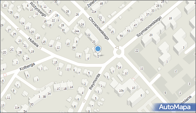 Gdańsk, Hubala Henryka, mjr., 2, mapa Gdańska