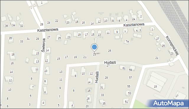 Gogolin, Hudalli Jakuba, 23, mapa Gogolin