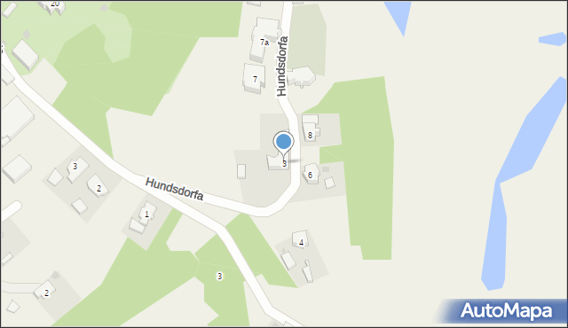 Gorzędziej, Hundsdorfa Zygmunta, ks., 3, mapa Gorzędziej