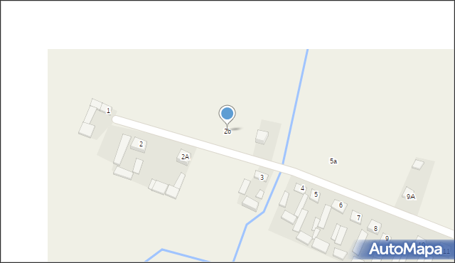 Hucisko, Hucisko, 2b, mapa Hucisko