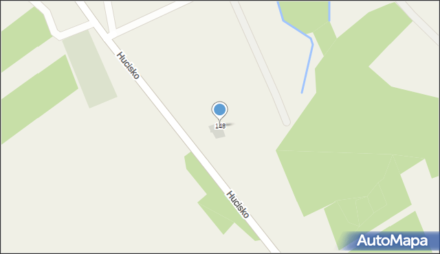 Hucisko, Hucisko, 148, mapa Hucisko