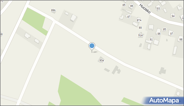 Hucisko, Hucisko, 90b, mapa Hucisko