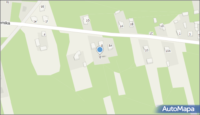 Hucisko, Hucisko, 6, mapa Hucisko