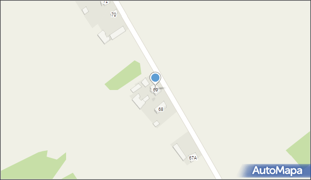 Humin, Humin, 69, mapa Humin