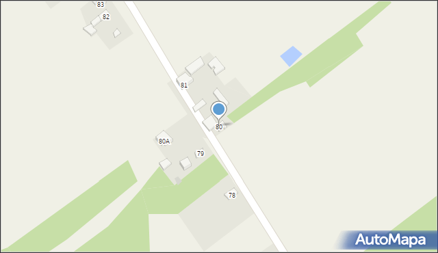 Humin, Humin, 80, mapa Humin