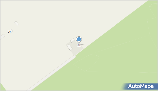 Humin-Dobra Ziemskie, Humin-Dobra Ziemskie, 21, mapa Humin-Dobra Ziemskie