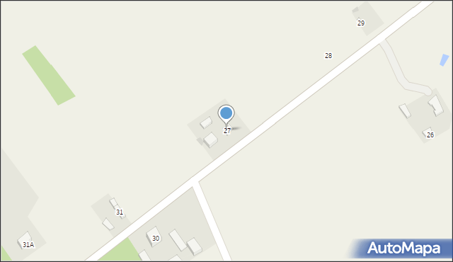 Humin-Dobra Ziemskie, Humin-Dobra Ziemskie, 27, mapa Humin-Dobra Ziemskie