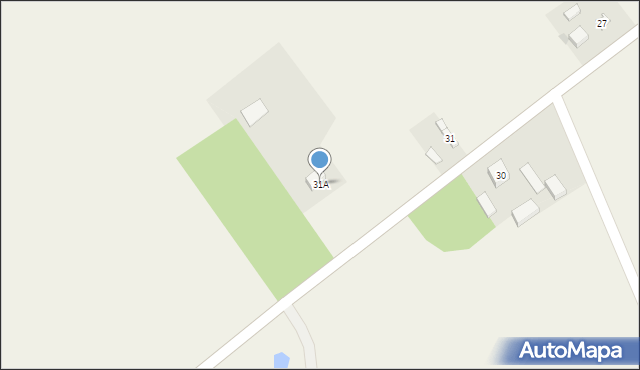 Humin-Dobra Ziemskie, Humin-Dobra Ziemskie, 31A, mapa Humin-Dobra Ziemskie