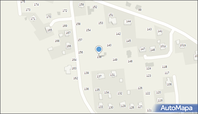 Hureczko, Hureczko, 138, mapa Hureczko