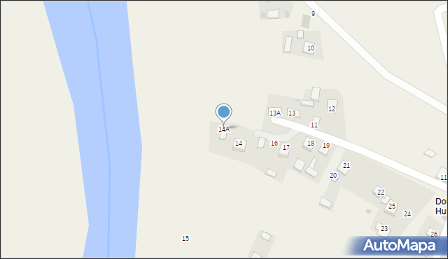 Hureczko, Hureczko, 14A, mapa Hureczko