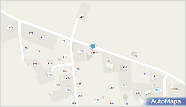 Hureczko, Hureczko, 152, mapa Hureczko