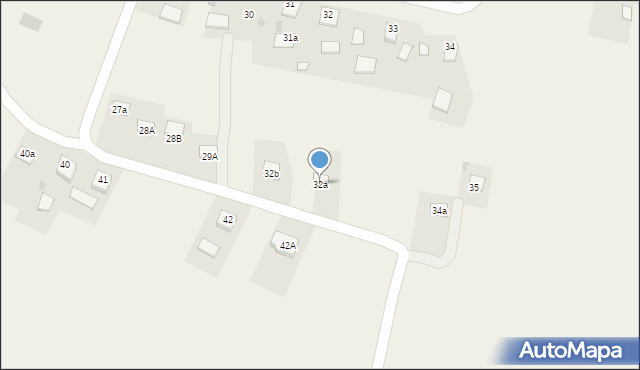 Hureczko, Hureczko, 32a, mapa Hureczko