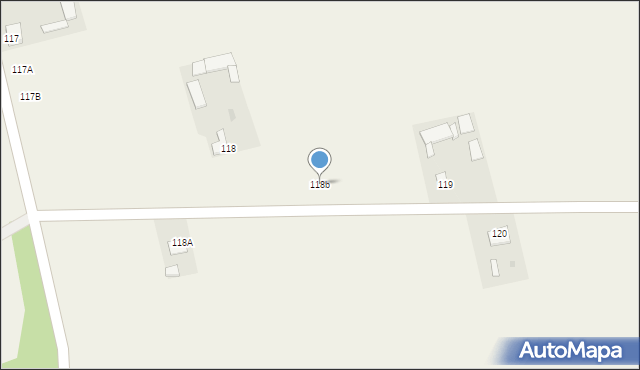 Huszlew, Huszlew, 118b, mapa Huszlew