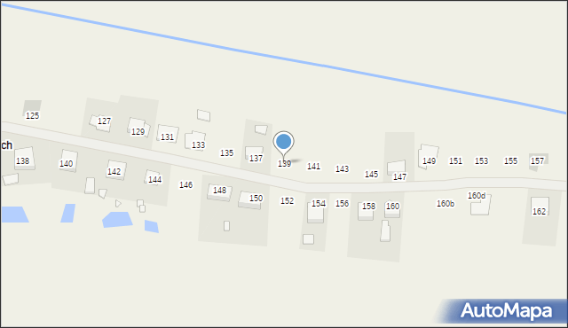 Huta, Huta, 139, mapa Huta