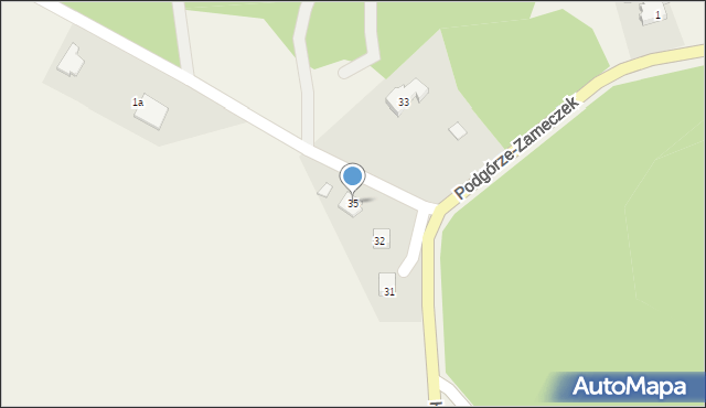 Huta Chodecka, Huta Chodecka, 35, mapa Huta Chodecka