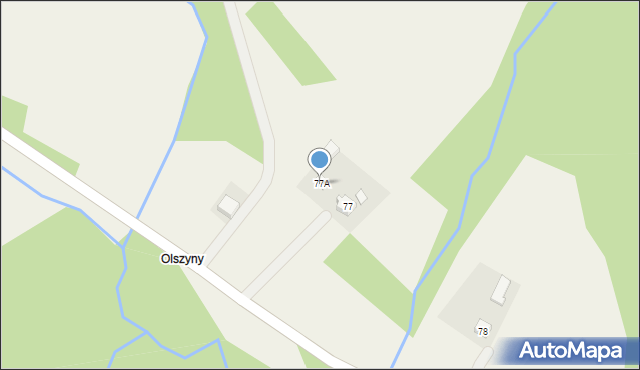 Huta Gogołowska, Huta Gogołowska, 77A, mapa Huta Gogołowska