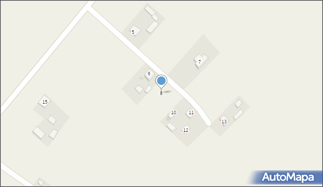 Huta Józefów, Huta Józefów, 8, mapa Huta Józefów