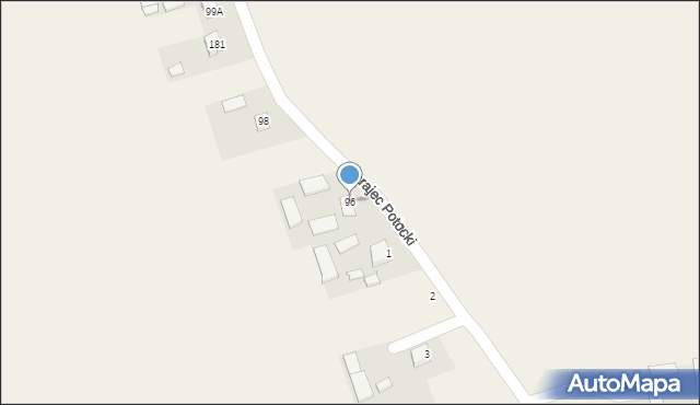 Huta Józefów, Huta Józefów, 96, mapa Huta Józefów