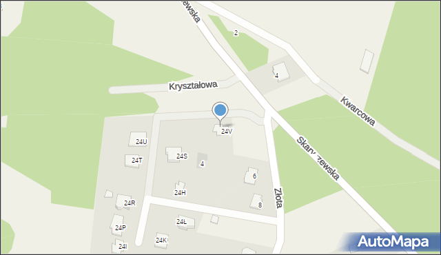 Huta Mazowszańska, Huta Mazowszańska, 24Z, mapa Huta Mazowszańska