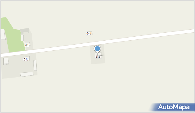 Huta Żelechowska, Huta Żelechowska, 64c, mapa Huta Żelechowska