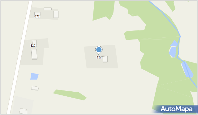 Hutki, Hutki, 32a, mapa Hutki