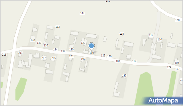 Hutków, Hutków, 126, mapa Hutków