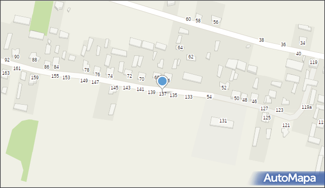 Hutków, Hutków, 137, mapa Hutków