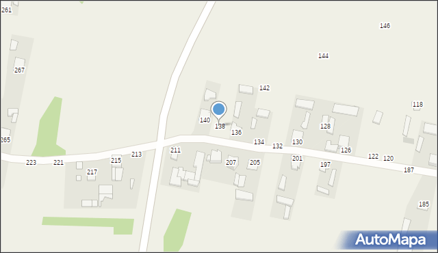 Hutków, Hutków, 138, mapa Hutków