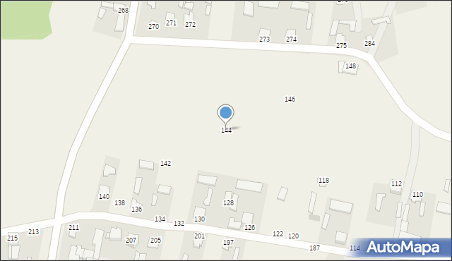 Hutków, Hutków, 144, mapa Hutków