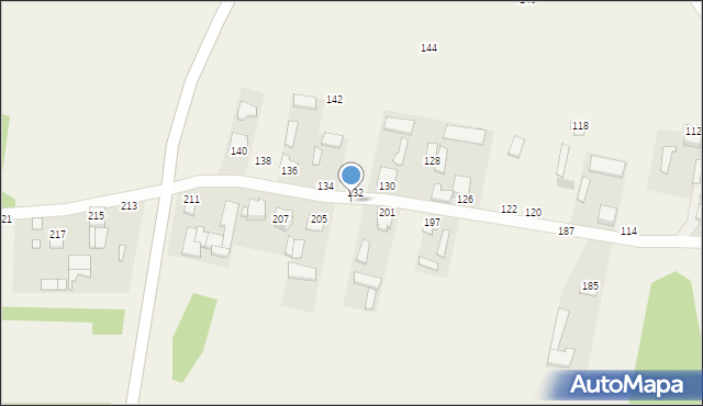 Hutków, Hutków, 203, mapa Hutków