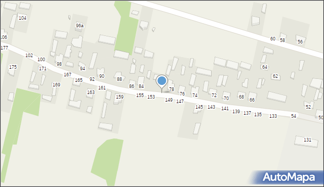 Hutków, Hutków, 80, mapa Hutków