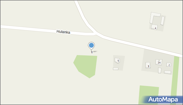 Kazimierowo, Hulanka, 6, mapa Kazimierowo