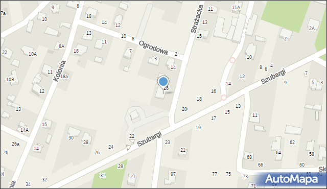 Pysznica, Hutnicza, 18, mapa Pysznica