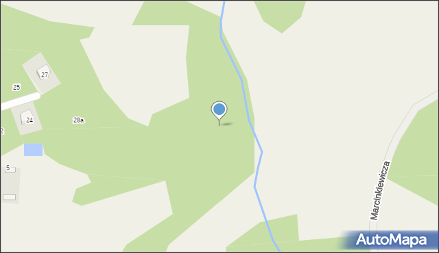 Sade Budy, Husarii, 36, mapa Sade Budy