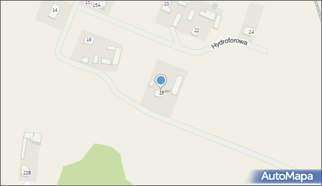 Fasty, Hydroforowa, 18, mapa Fasty