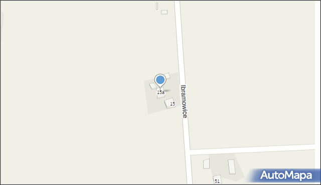 Ibramowice, Ibramowice, 15a, mapa Ibramowice