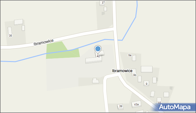 Ibramowice, Ibramowice, 42, mapa Ibramowice