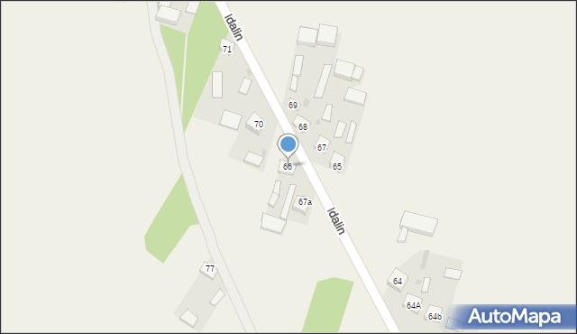 Idalin, Idalin, 66, mapa Idalin