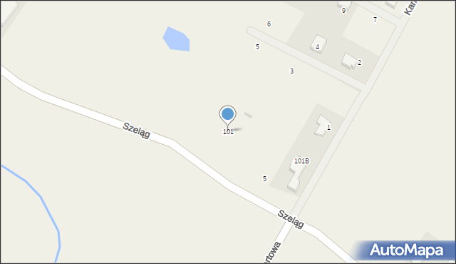 Idzbark, Idzbark, 101, mapa Idzbark