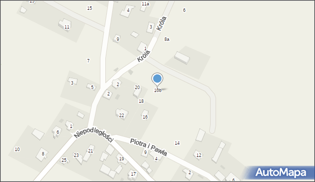 Idzbark, Idzbark, 10b, mapa Idzbark