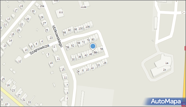 Zgorzelec, Idzikowskiego Ludwika, mjr., 48, mapa Zgorzelec