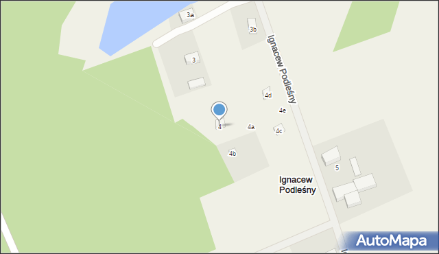 Ignacew Podleśny, Ignacew Podleśny, 4, mapa Ignacew Podleśny