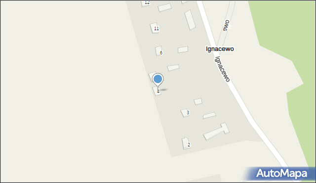 Ignacewo, Ignacewo, 4, mapa Ignacewo