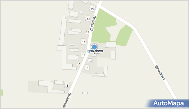 Ignacewo, Ignacewo, 2, mapa Ignacewo
